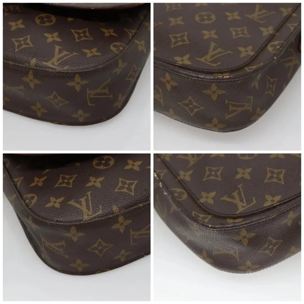 LOUIS VUITTON Monogram Saint Cloud GM Shoulder Bag M51242 LV Auth ep10583